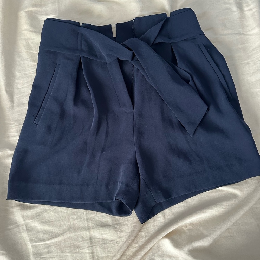 High waisted dress shorts